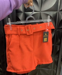 Shorts Alfaiataria com Cinto - comprar online