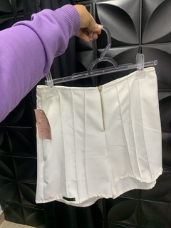 Shorts Alfaiataria com Ziper
