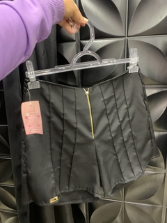 Shorts Alfaiataria com Ziper - comprar online