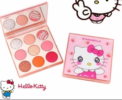 ESTUCHE CON ESPEJO Y SOMBRAS DE KITTY