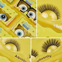 PESTAÑAS POSTIZAS BOB ESPONJA
