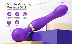 00145 | Vibrador com dupla estimulação com 20 modos de vibração e 8 níveis de velocidade - VIPMIX - comprar online