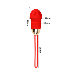 00212 | Bullet Recarregável em formato de cogumelo com 10 modos de vibração - YOUVIBE na internet