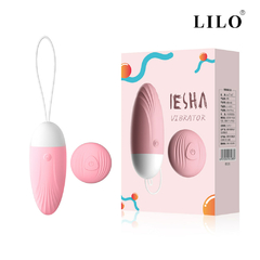 00252 | Vibrador Bullet com 10 modos de vibração e com Controle Remoto - LILO