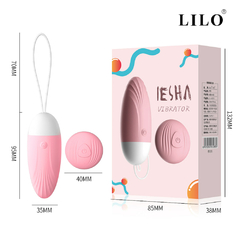 00252 | Vibrador Bullet com 10 modos de vibração e com Controle Remoto - LILO - comprar online