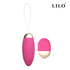 00255 | Vibrador Bullet com 10 modos de vibração e com Controle Remoto - LILO