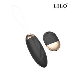 00255 | Vibrador Bullet com 10 modos de vibração e com Controle Remoto - LILO - E-VARIEDADES