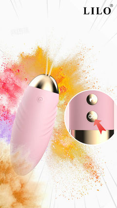 00257 | Vibrador Bullet com 10 modos de vibração e com Controle Remoto - LILO na internet