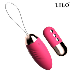 00257 | Vibrador Bullet com 10 modos de vibração e com Controle Remoto - LILO na internet