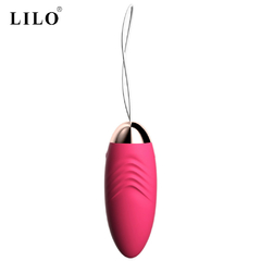 00257 | Vibrador Bullet com 10 modos de vibração e com Controle Remoto - LILO - E-VARIEDADES