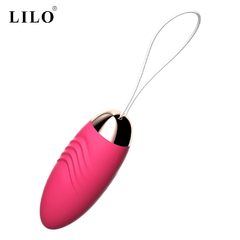 00257 | Vibrador Bullet com 10 modos de vibração e com Controle Remoto - LILO