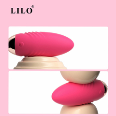 00257 | Vibrador Bullet com 10 modos de vibração e com Controle Remoto - LILO - E-VARIEDADES