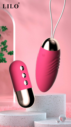 Imagem do 00257 | Vibrador Bullet com 10 modos de vibração e com Controle Remoto - LILO