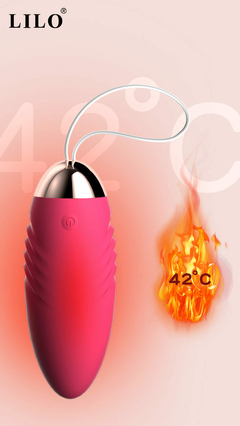 00257 | Vibrador Bullet com 10 modos de vibração e com Controle Remoto - LILO