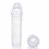 00281 | Capa peniana transparente com cerdas massageadoras - YOUVIBE