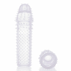 00281 | Capa peniana transparente com cerdas massageadoras - YOUVIBE