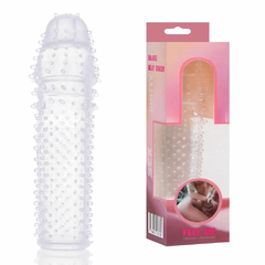 00281 | Capa peniana transparente com cerdas massageadoras - YOUVIBE - comprar online