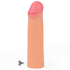 00317 | Capa peniana extensora com 5 cm de extensão, feita em material resistente e confortável - LOVETOY - E-VARIEDADES