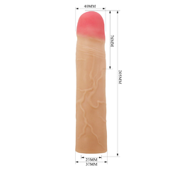 00339 | Capa Peniana com Extensor Pênis - Kylian - PRETTY LOVE - E-VARIEDADES