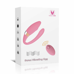 00354 | Vibrador de luxo para casais com pontas duplas e hastes flexisiveis - YOUVIBE - E-VARIEDADES