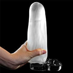 00561 | Masturbador BIG EGG masculino com formato de ovo gigante, com ondulações internas massageadores em alto relevo - LOVETOY - loja online