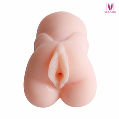 00612 | Masturbador masculino em formato de vagina-Secretária,feito em cyberskin - YOUVIBE - E-VARIEDADES