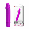 00742 | Mini vibrador com ponta em formato de glande, possui 10 modos de vibração - PRETTY LOVE