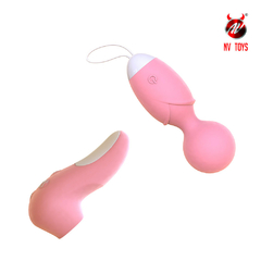 Imagem do 00772 | Massageador de clitóris que acompanha 2 cabeças para estimulos diferentes - NV TOYS