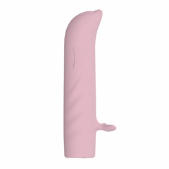 00861 | Mini Vibrador Golfinho Recarregável para Ponto G com 10 modos de vibração - YOUVIBE