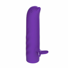 00861 | Mini Vibrador Golfinho Recarregável para Ponto G com 10 modos de vibração - YOUVIBE