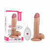 00982 | Pênis realístico com ventosa e escroto, com veias bem demarcadas e 10 vibrações impulse - LOVETOY