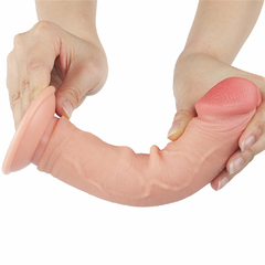 00987 | Pênis Realístico 20x3,8 cm - Sliding Skin Dual Layer Dong Flesh - LOVETOY na internet