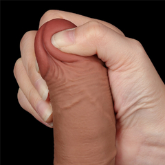 00993 | Pênis Realístico 19,5x3,5 cm - Sliding Skin Dual Layer Dong Flesh - LOVETOY na internet