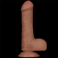 00996 | Pênis Realístico 18,3x3,5 cm - Sliding Skin Dual Layer Dong Flesh - LOVETOY - loja online