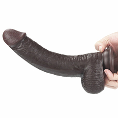 01023 | Prótese realística 23 cm, com camada de dupla densidade, macio por fora e interior firme, possui escroto, veias salientes e ventosa de fixação - LOVETOY na internet