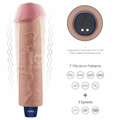 01147 | Pênis Realístico Recarregável com 10 Modos de Vibração - 23,7 x 4,8cm - 9,5" REAL SOFTEE Vibrating Dildo - LOVETOY - comprar online