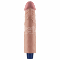 01147 | Pênis Realístico Recarregável com 10 Modos de Vibração - 23,7 x 4,8cm - 9,5" REAL SOFTEE Vibrating Dildo - LOVETOY - loja online