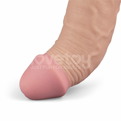 01147 | Pênis Realístico Recarregável com 10 Modos de Vibração - 23,7 x 4,8cm - 9,5" REAL SOFTEE Vibrating Dildo - LOVETOY na internet