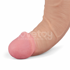 01150 | Pênis Realístico Recarregável com 10 Modos de Vibração - 27,2 x 5,3cm - 10,5" REAL SOFTEE Vibrating Dildo - LOVETOY na internet