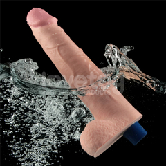 01150 | Pênis Realístico Recarregável com 10 Modos de Vibração - 27,2 x 5,3cm - 10,5" REAL SOFTEE Vibrating Dildo - LOVETOY - comprar online