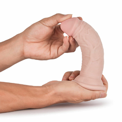 01160 | Pênis Realístico com Ventosa 17,8x4,2 cm - 7" O Knight Cock 3D Triple Density Dildo - VSCN VELTY - loja online