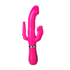 01184 | Vibrador de Ponto G e Clitóris á Pilha com 12 modos de vibração - 3 em 1 - YOUVIBE