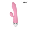 01231 | Vibrador com estimulador de clitóris e ponto G - LILO