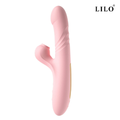 01277 | Vibrador de Ponto G e Clitóris com vai e vem – LILO