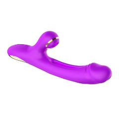 01356 | Vibrador Com Estimulador De Clitóris e com Vibração, Pulsação e Tapa - YOUVIBE - comprar online