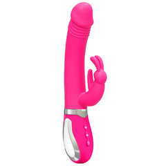 01362 | Vibrador Rabbit Ponto G Recarregável com 36 Modos de Vibração e com Aquecimento - VIPMIX - E-VARIEDADES