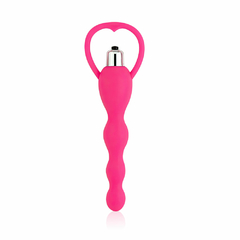 01508 | Plug Anal com 1 vibro liga e desliga feito em Silicone Cirúrgico de Toque Macio e Aveludado - YOUVIBE - comprar online