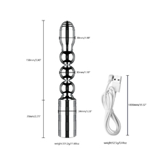 Imagem do 01571 | Plug Anal de Aço com bolas e 10 modos de vibração - VIPMIX