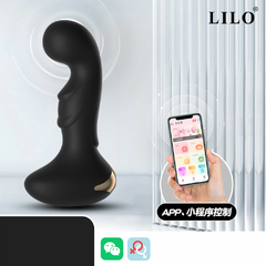 01576 | Plug anal, com 10 modos de vibração,possui controle remote com APP, pelo smartphone - LILO - comprar online