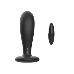 01579 | Plug Anal em silicone com ventosa e 10 Modos de Vibração e Controle Remoto sem Fio - I-MOON - comprar online